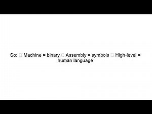 Machine Language Explained Simply | What is Machine Language in Computer?