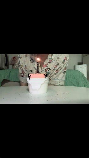 decorating black ribbon cake slime | 블랙리본 케이크 슬라임 꾸미기