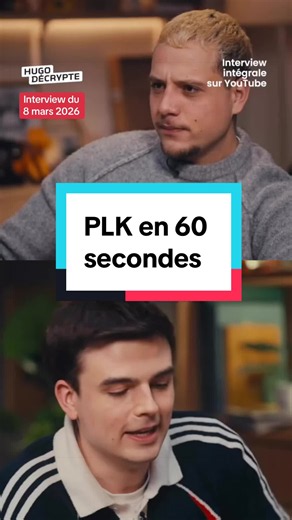 Le Oui-Non en 60 secondes de PLK (interview tournée il y a 5 mois) | Interview Question And Answer