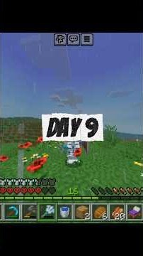 Day 9?"playing one day of Minecraft everyday until the end of the year"#minecraft #365dayschallenge