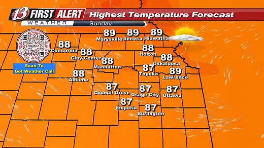 12K views · 79 reactions | Scattered storms and isolated severe storms possible tomorrow afternoon. Video update. | WIBW 13 Weather | Facebook