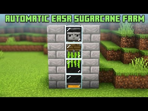 Sugarcane Farm Minecraft 1.21.10! [JAVA & BEDROCK]