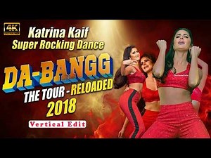 Katrina Kaif Most Glamorous Dance Performance ✨ | Da-bangg Tour 2018 [4K Vertical Edit]