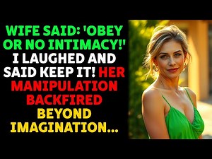 My Wife Said: ‘Obey Me or No Intimacy!’ So Told Her to Keep It Forever! Betrayal Reddit Stories