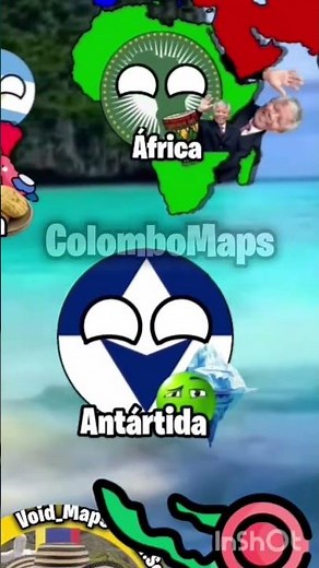 Los 7 Continentes del Mundo 🌎 🔥 |#parati #paisesdelmundo #continentes #geografia #apoyenme