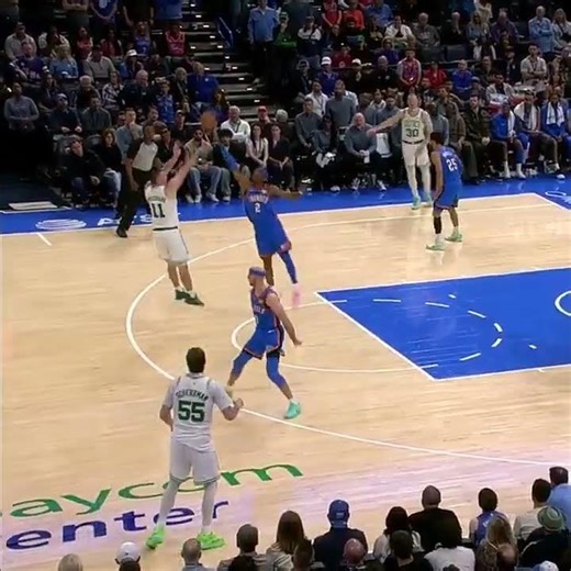 Pritch Goes Right After SGA #paytonpritchard #sga #bostonceltics #nbahighlights #oklahomacitythunder