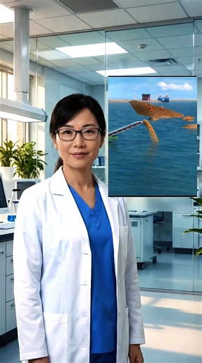 The construction process of man-made islands at sea 🏗️🌊 #foryou #zackdfilms #island