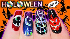 41K views · 1.3K reactions | What spooky nail looks will match your costume this year? | Simply Nailogical | Facebook