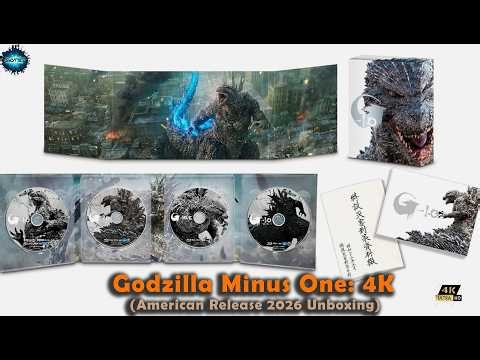 Godzilla Minus One 4k Deluxe Edition (US) Unboxing - Is it Worth it?