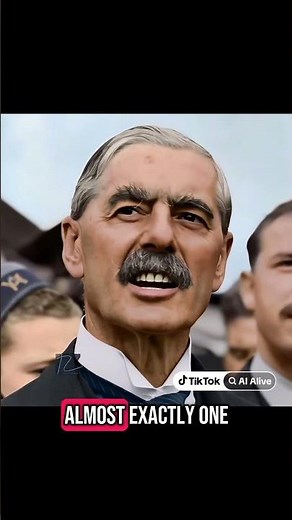 Neville Chamberlain, Prime Minister of the United Kingdom1937 to 1940 photographed 30 September 1938