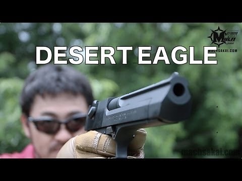 東京マルイ デザートイーグル.50AE ガスブロをマック堺が実射レビューしてみた#60
