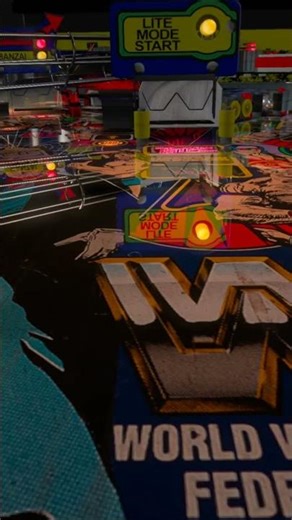 WWF Royal Rumble (1994) Pinball VR | Entering the Wrestling Arena (POV)