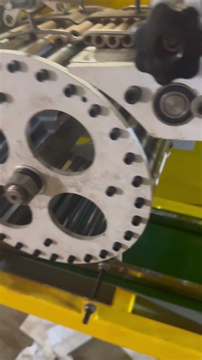 Pasting tube machine #machine #tubecuttingequipment #christmas