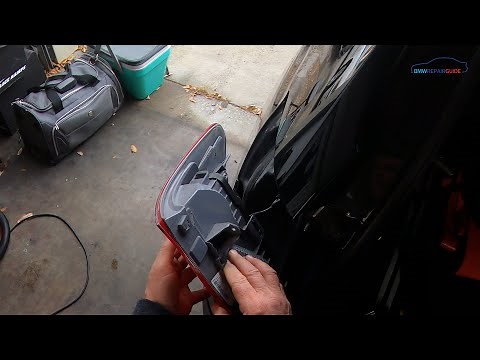 BMW X3 Tail Light/Turn Signal/Reverse Light/Brake Light Bulb Replacement - (2011-2017)