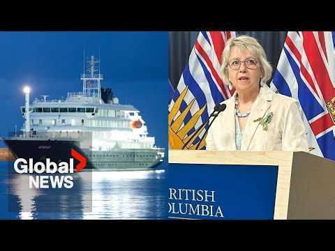 4 Canadians from hantavirus-hit cruise ship will be monitored for 42 days, BC doctor says