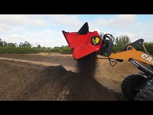 ALLU Screening Bucket for Aerating and Composting