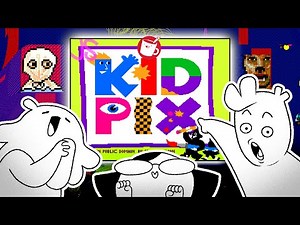 Three Pro Artists Make Art Using KID PIX