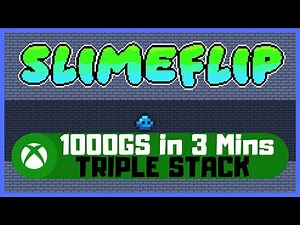 SlimeFlip #Xbox Achievement Guide - 1000GS in 3 mins - Triple Stack