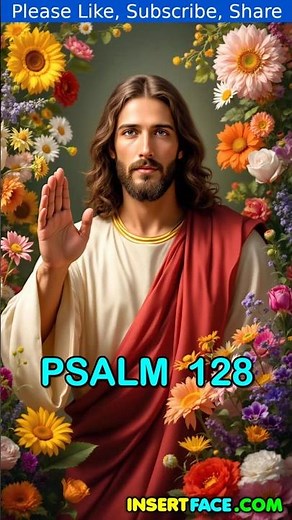 Psalm 128. Blessed Home of Those Who Fear God | Bible Reading. Jesus Christ