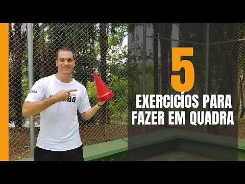 5 EXERCÍCIOS COM CONES [TREINO AO AR LIVRE!]