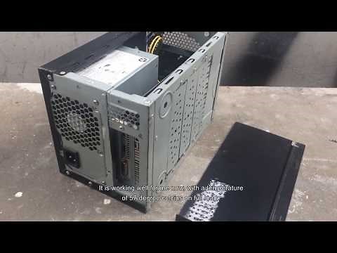 DIY External GPU Case | eGpu enclosure with PCIe Riser x1