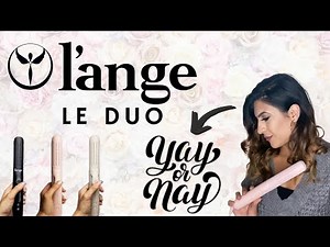 L'ange Le Duo - Review (straightener or curler combo) + Tips and Tricks on how to use it!