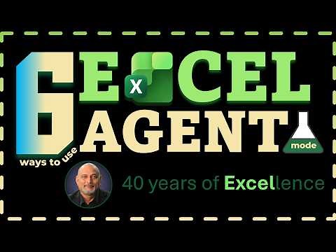 Six ways to use the amazing Agent Mode in Excel