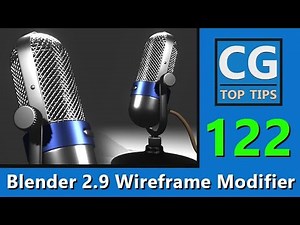 Wireframe Modifier in Blender