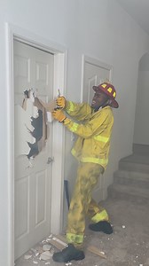 76M views · 255K reactions | Fireman didn't expect that!  He...