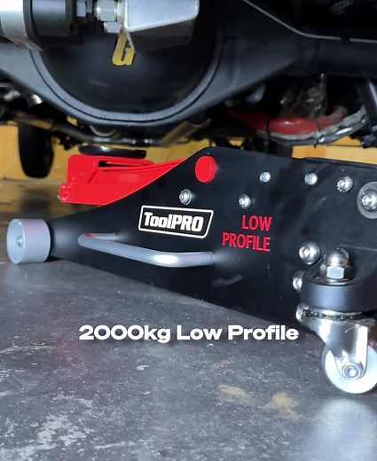 These ToolPRO Hybrid Aluminium/Steel Trolley Jacks are NEW in at Supercheap Auto! - Hybrid steel/aluminum construction, strong yet lightweight - 105-495mm height range, 2000kg load limit - Heavy-duty build, excellent corrosion resistance Shop in-store or online with the 🔗's below👇🏼 https://scauto.link/ToolPROHybridJackAU https://scauto.link/ToolPROHybridJackNZ | Supercheap Auto