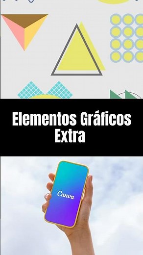 Elementos Gráficos Extra Para Usar no Canva de Graça #graphicdesign #canva