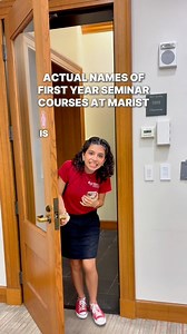 With all these creative courses to choose from, there’s certainly something for every incoming first-year student here at Marist!🦊♥️ Tags: #collegelife #college #collegestudent #fyp #viral #courseregistration #registration #classregistration #collegesearch #classof2029 #freshmanyear #freshman #collegestudent #collegeapps #appszn #appseason, college life, college search, liberal arts, college applications, app season, class of 2030, college freshman | Marist University
