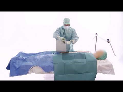 Draping instructions for the BARRIER Universal drapes