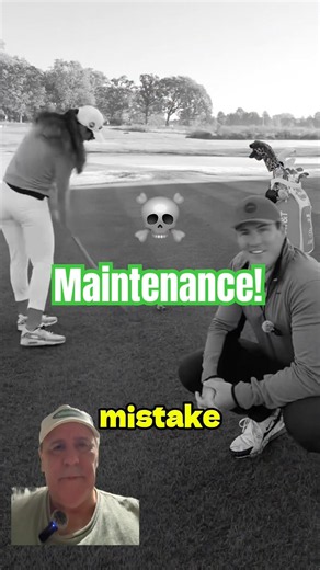 Golf maintenance for beginners is very important #golf