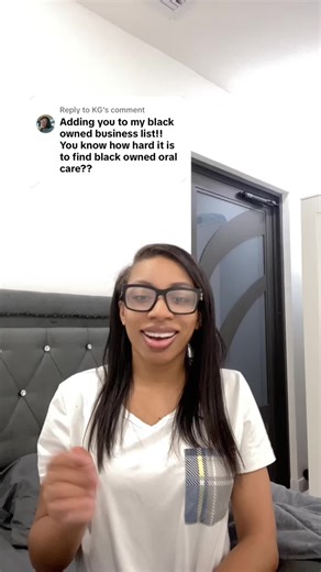 Replying to @KG representation matter in EVERY industry! I’m glad we can represent in the oral care space 🤩 #oralcare #founderlife #blackownedbusiness #founderlife