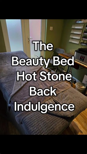 The Hot Stone Back Indulgence 🌿 Introducing The Beauty Bed Hot Stone Back Indulgence..... * A hot back cleanse *Back exfoliation *Hot stone back massage *A nourishing, restoring and lightly detoxifying back mask *Hot stone back of legs massage *Mask removal *Warm moisturiser applied to back and backs of legs Melt away into a deeply indulgent hot stone back experience designed to ease deep-seated muscular aches and tension. Warm stones glide over the back and backs of the legs to soothe tired mu