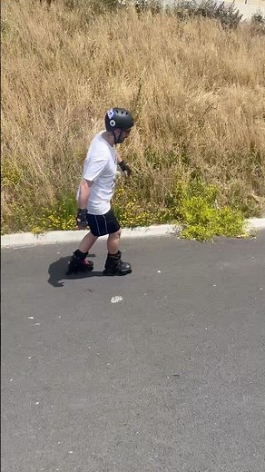 How to control speed downhill on rollerblades & inline skates with parallel turns in both directions