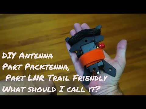 QRP Portable self contained DIY Antenna. Packtenna? LNR Trail Friendly?