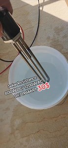 3.6K views · 26 reactions | Solar resistance water heater 800W DC for solar and 1200W AC for electricity tel:71966691 #solar #solarsystem #resistance | Solar pro | Facebook