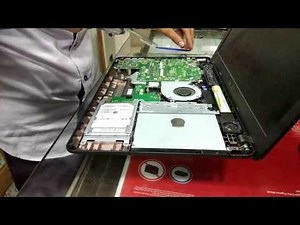 Asus X541U laptop new ram addition internally.