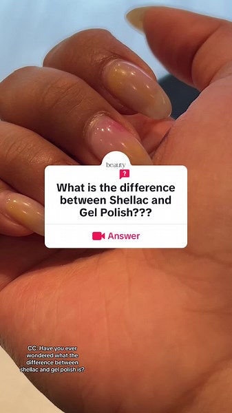 #question from @beautyetal The difference between shellac and gel polish is like the difference between Kleenex and tissue.... there is none! 🤭💅 #shellacnails #gelnails #nailinspo #torontonailsalon #downtowntoronto