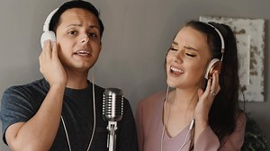 2.3K views · 43 reactions | Worship Medley: I Can Only Imagine//What A Beautiful Name ✞ Thanks to Cimorelli for the inspiration behind this beautiful medley. We hope you enjoy and feel free to share! Subscribe here: https://youtu.be/BLfYPZnu0j4 | Laura and Adam | Facebook