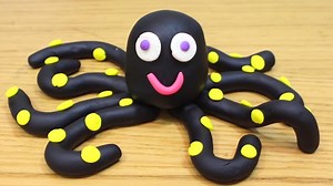 3.3K views · 94 reactions | This Play Doh octopus is absolutely adorable! | HooplaKidz | Facebook