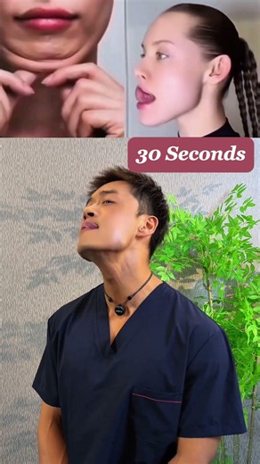 5 Minutes Daily—6 Simple Moves for a V-Shaped Face #exercise #abs#sprots
