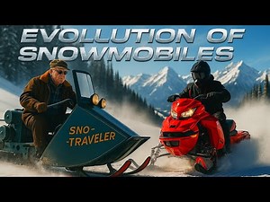 Snowmobile Evolution Like Never Before (1960–2025) – Stunning AI Transformations!