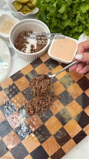 BIG MAC RICE PAPER SPRING ROLLS 🍔 30 jours de recettes riches en protéines et en calories pour 2026 ! | Délices et Recettes au Air Fryer