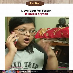Developer vs Tester | Fun Doo Testers