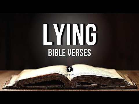 Bible Verses About Lying | Powerful Lying Scriptures Explained [KJV]