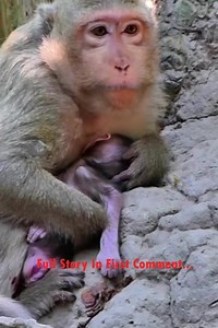 In the quiet corners of the jungle, a young mother monkey named Astra sits motionless, her eyes filled with sorrow. Her baby, the tiny life she once held so close, is gone. She clings to the last place she saw her little one, her small body trembling as she lets out soft, painful cries. The loss is unbearable, and her grief is evident in every movement. | Style Monkey action