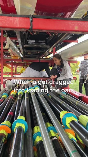 Worst job at trailer loading RIP🚣‍♀️😩 #rowing #rowingtiktok